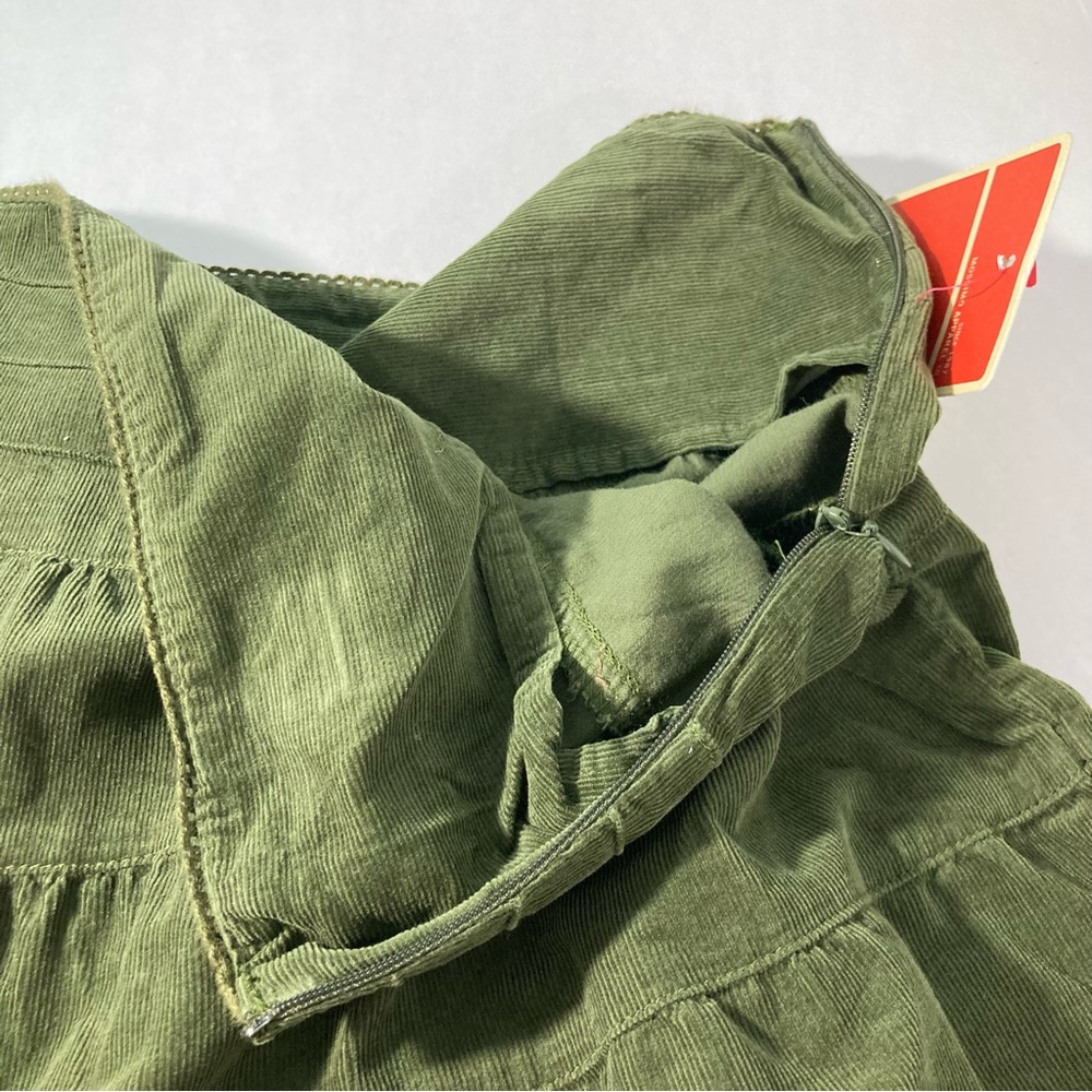 🌿✨ NWT Mossimo Supply Co. Olive Green Tiered Mini Skirt – 90s Vibe ✨🌿 - Picture 10 of 12